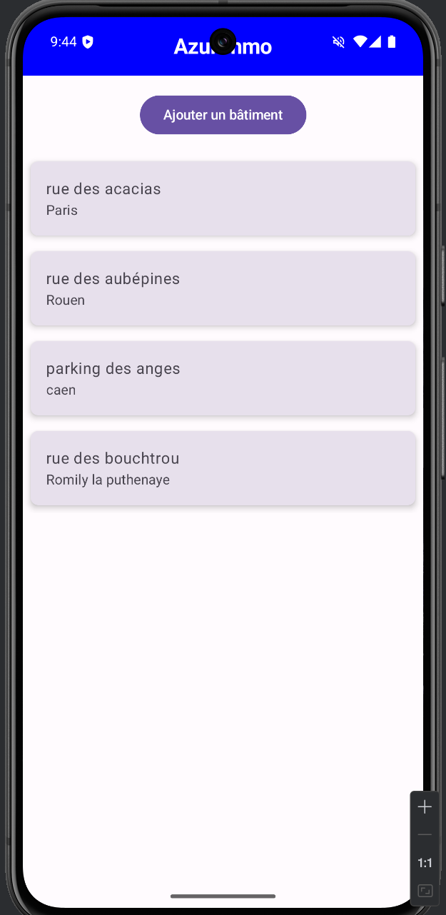 Illustration du projet – gestion du patrimoine informatique